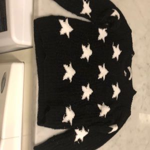 Girls sweater- front and back